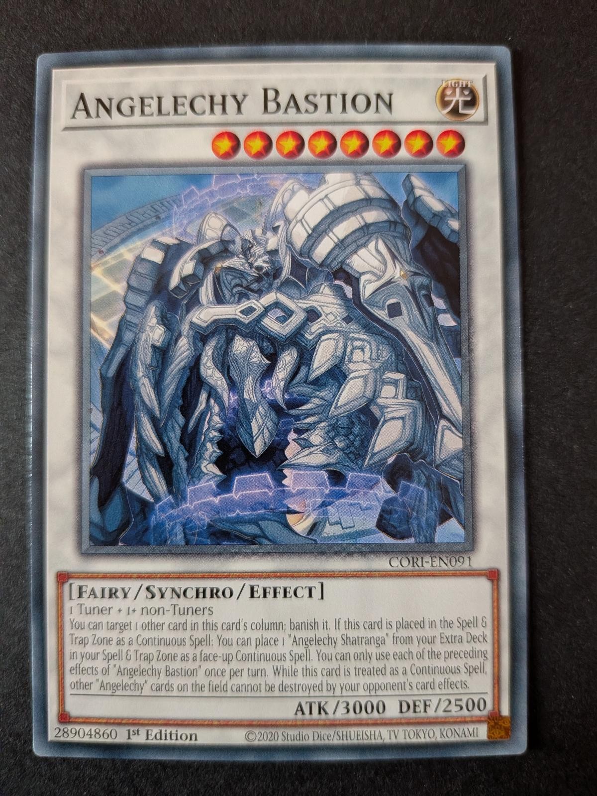 Angelechy Bastion CORI-EN091 Chaos Origins Yu-Gi-Oh