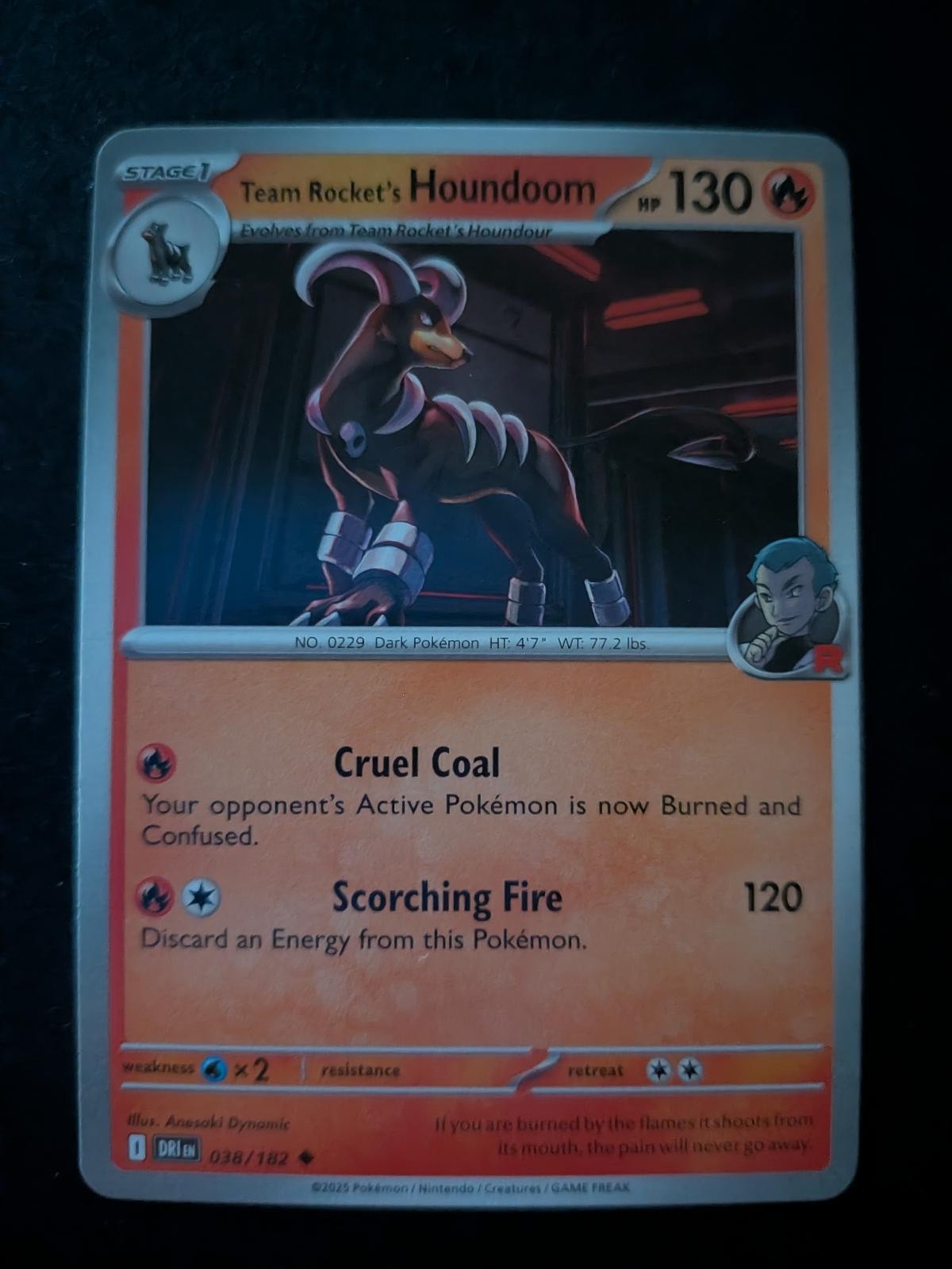 Team Rocket's Houndoom 038/182