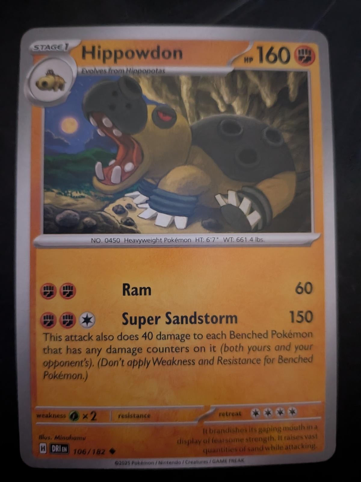 Hippowdon 106/182
