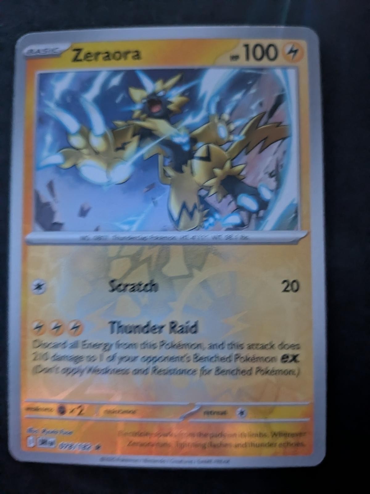 Zeraora 078/182 RareHolo