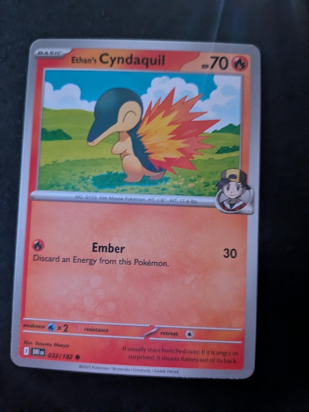 Ethan's Cyndaquil 032/182
