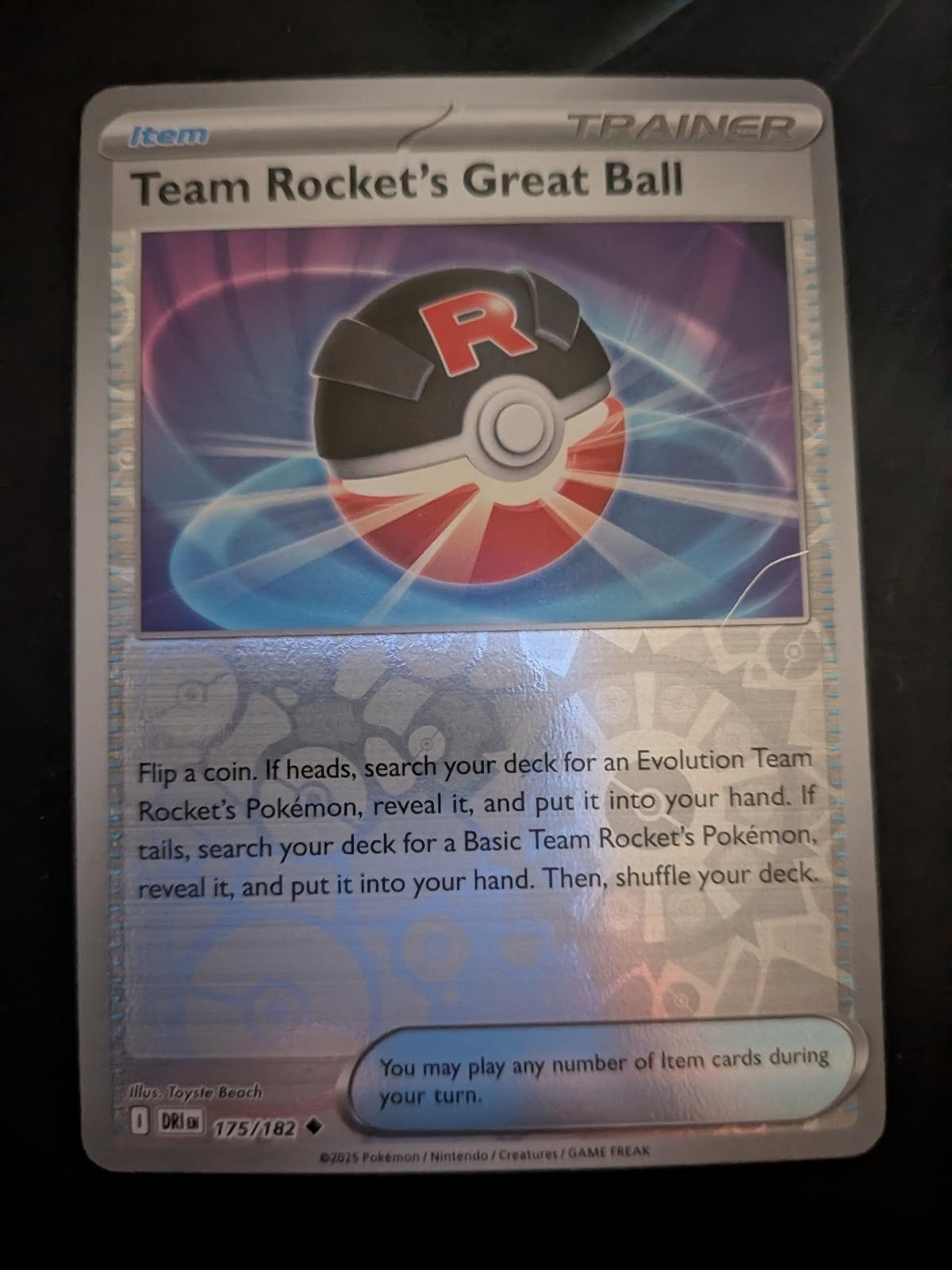 Team Rocket's Great Ball 175/182