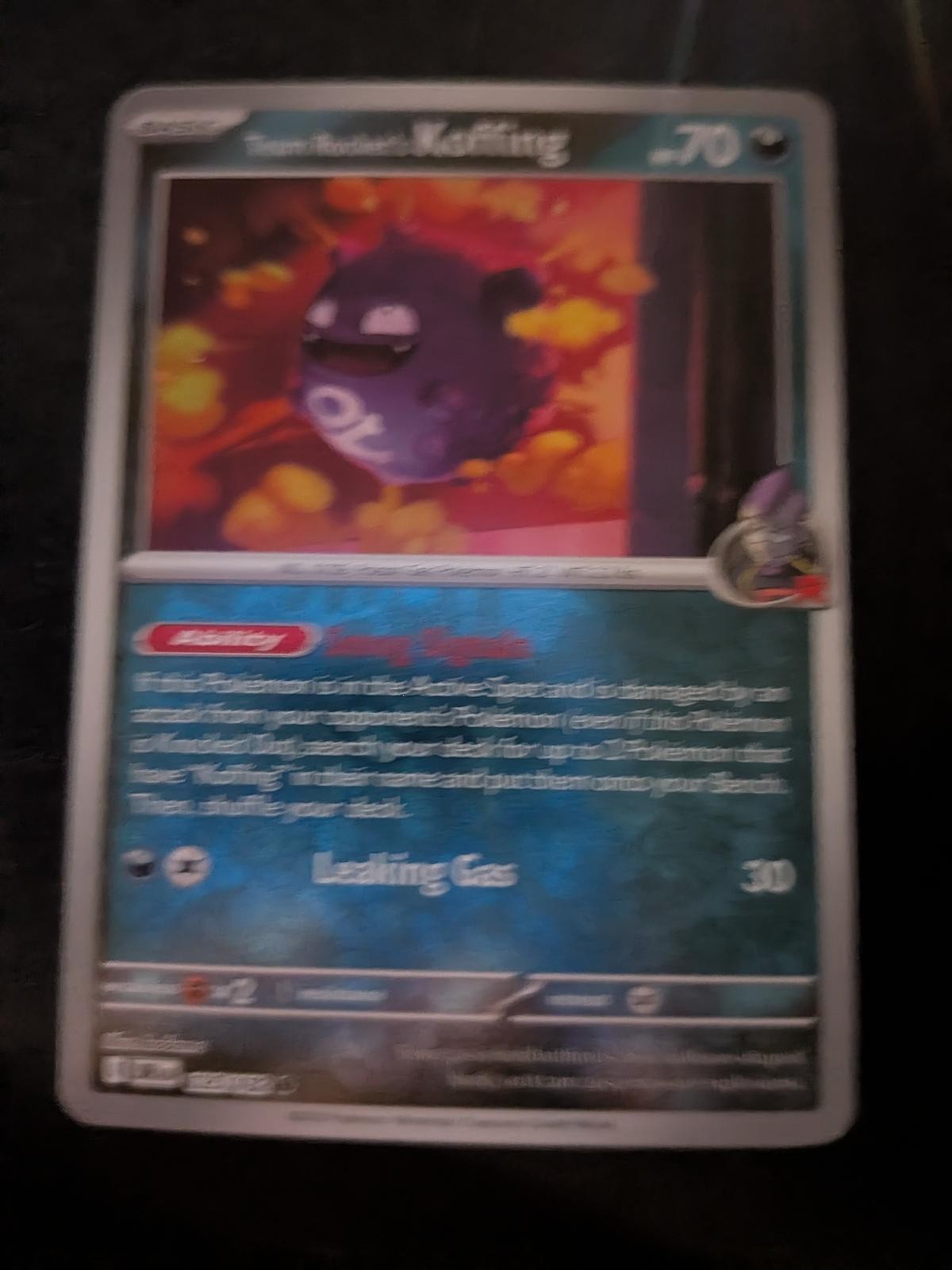Team Rocket's Koffing 125/182 Common Destined Rivals Pokemon Near Mint
