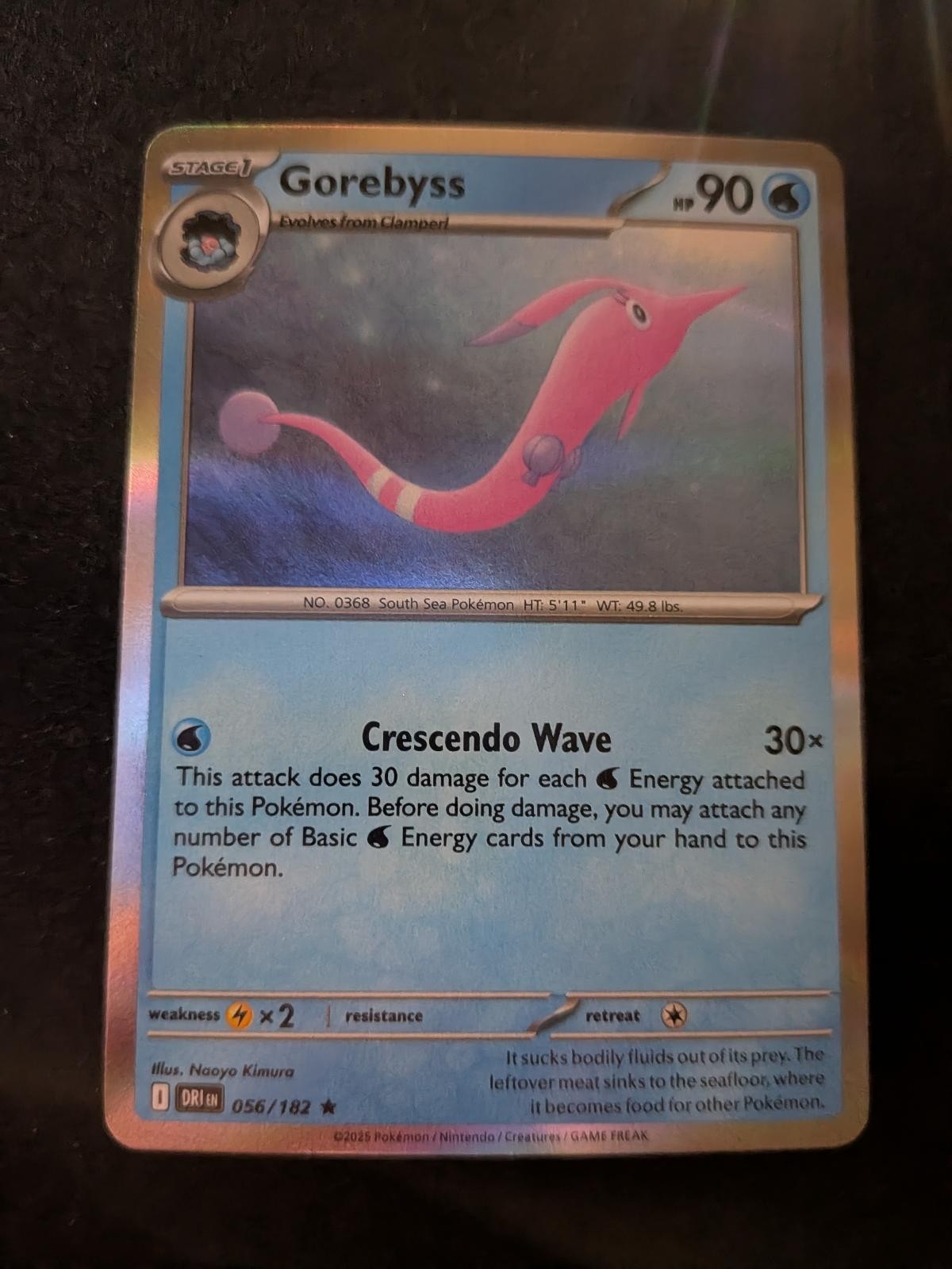 Gorebyss 056/182 RareHolo