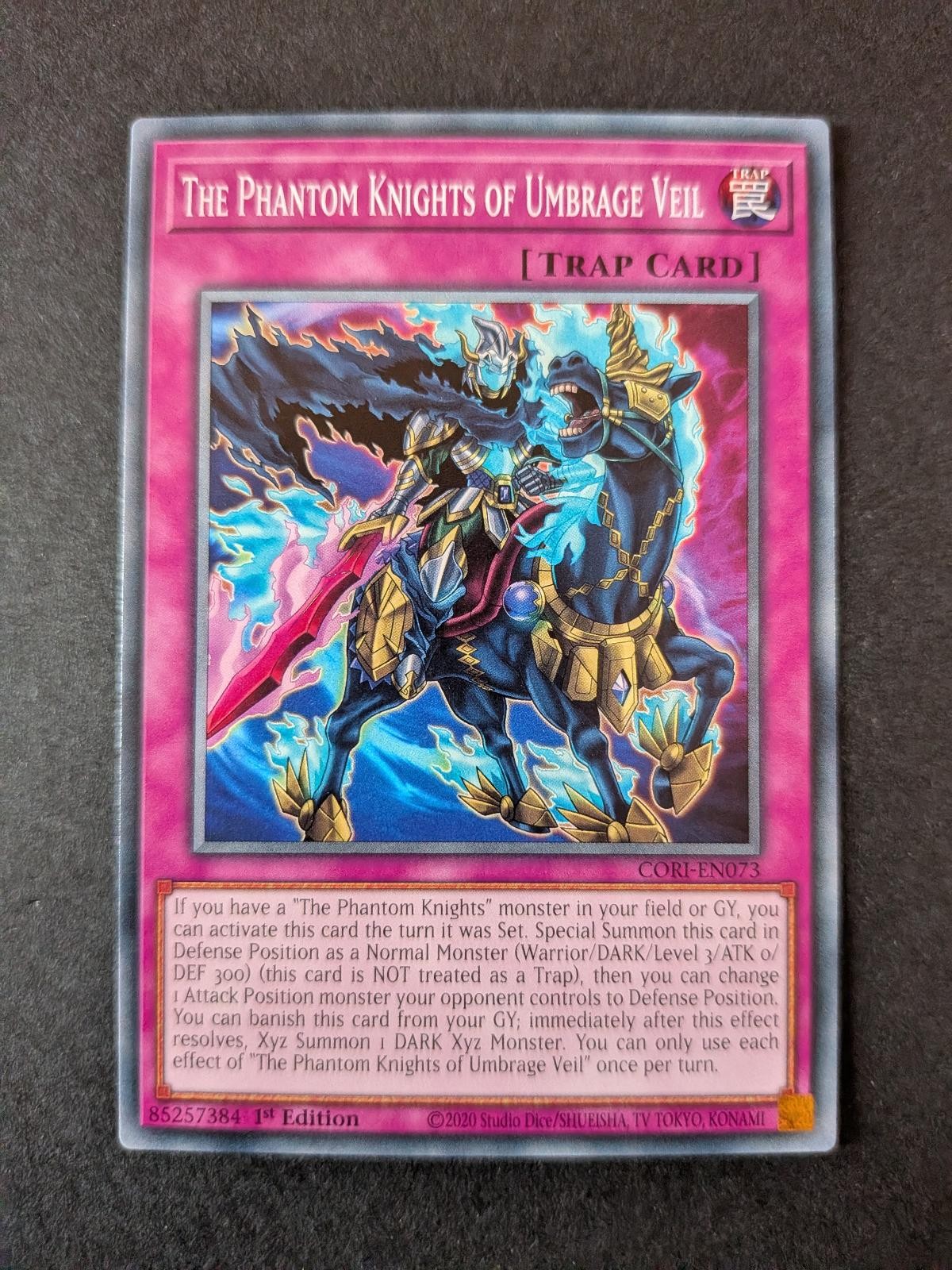 View 2 of The Phantom Knights of Umbrage Veil CORI-EN073 Chaos Origins Yu-Gi-Oh