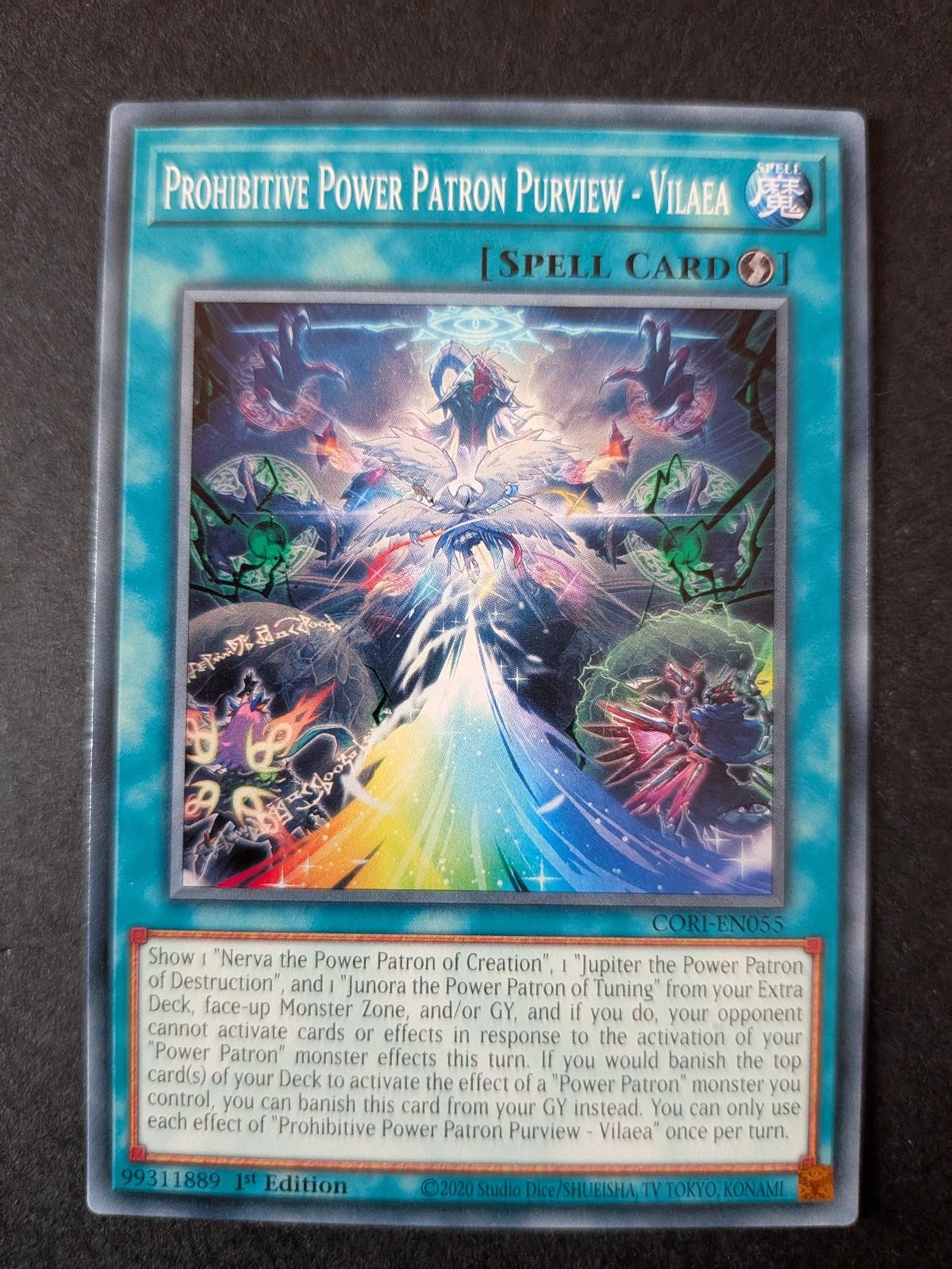 Prohibitive Power Patron Purview - Vilaea CORI-EN055 Chaos Origins Yu-Gi-Oh