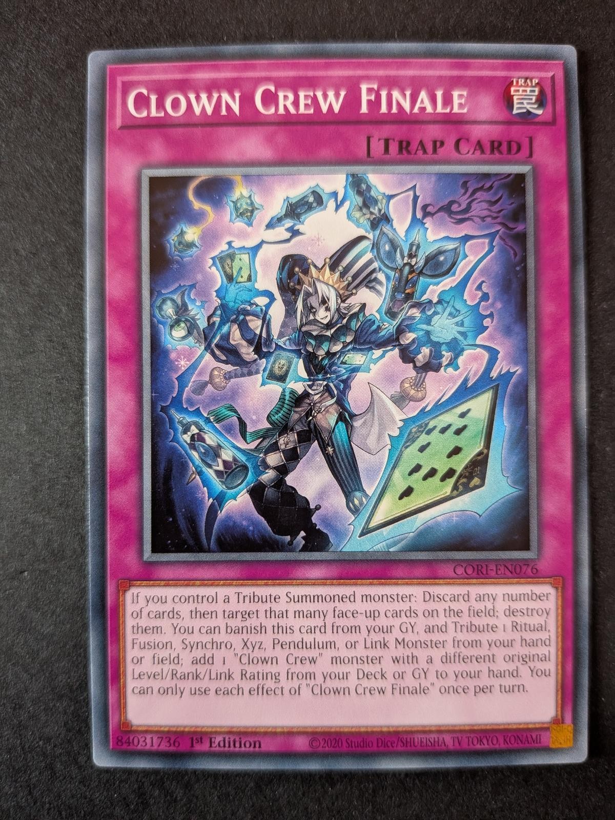 Clown Crew Finale CORI-EN076 Chaos Origins Yu-Gi-Oh