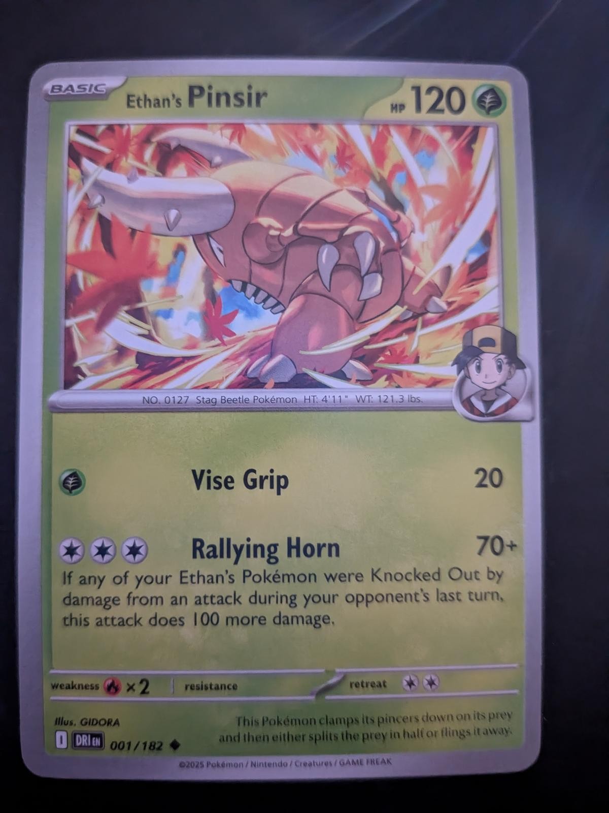Ethan's Pinsir 001/182