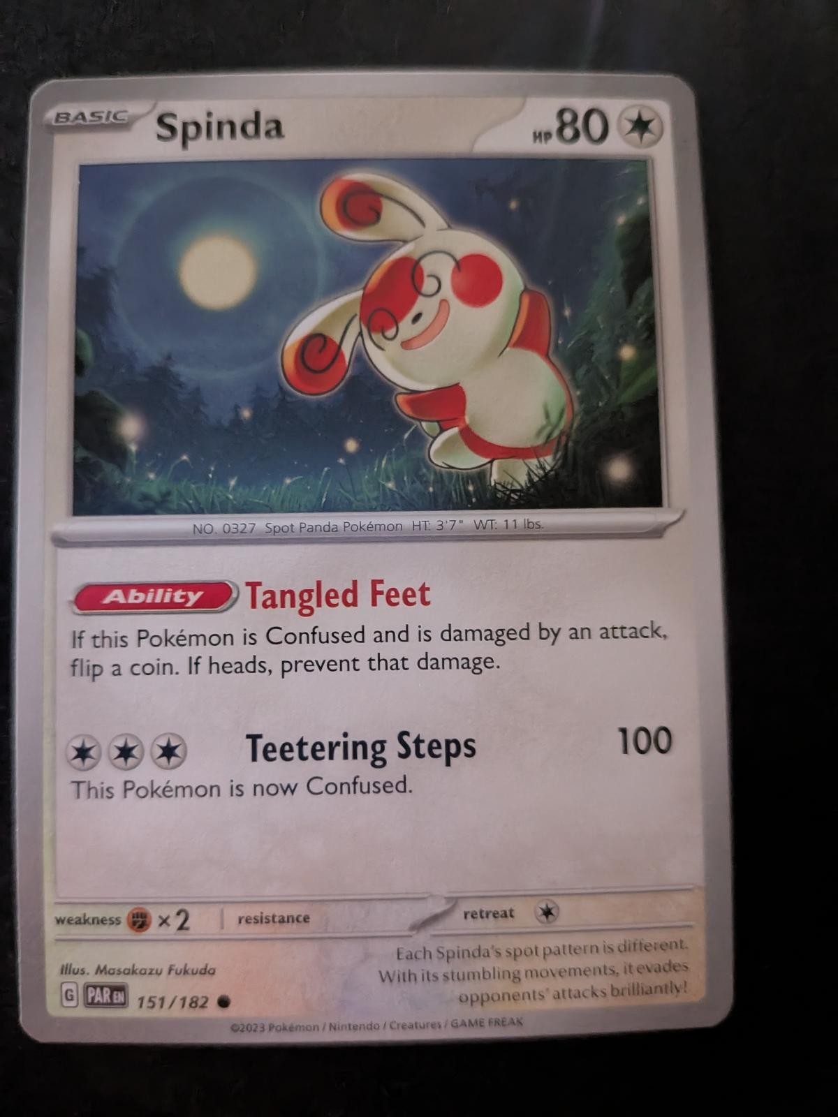 Spinda 151/182 Paradox Rift