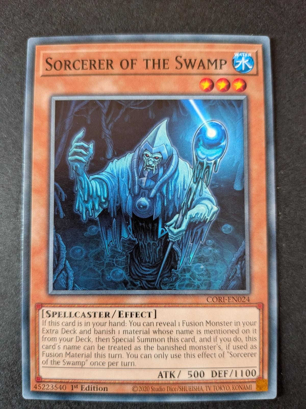 Sorcerer of the Swamp CORI-EN024 Chaos Origins Yu-Gi-Oh