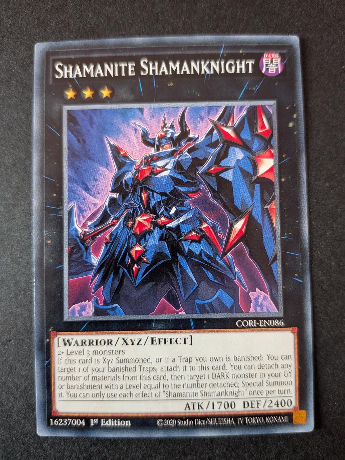 Shamanite Shamanknight CORI-EN086 Chaos Origins Yu-Gi-Oh