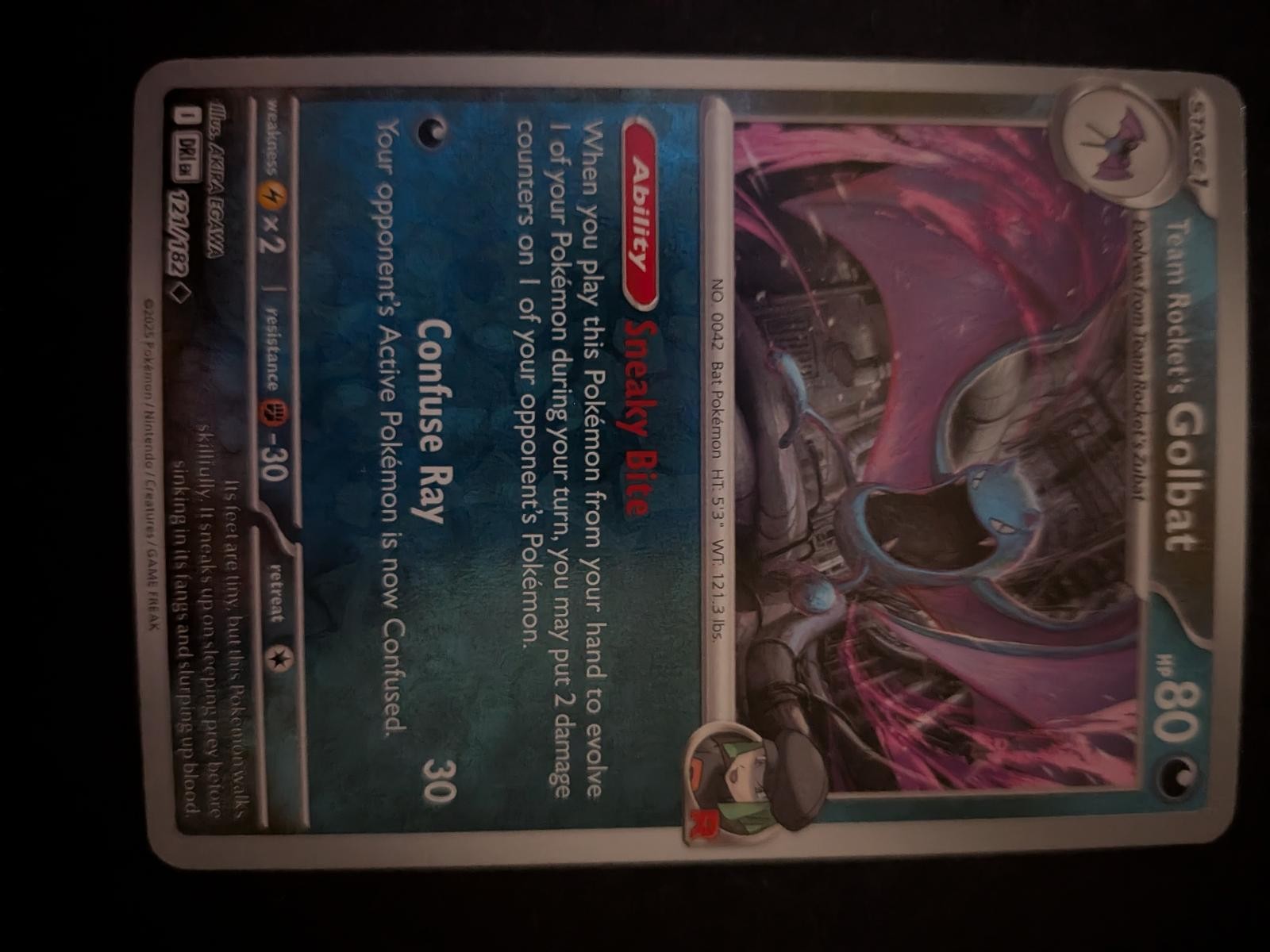 Crobat 029/064 Shrouded Fable