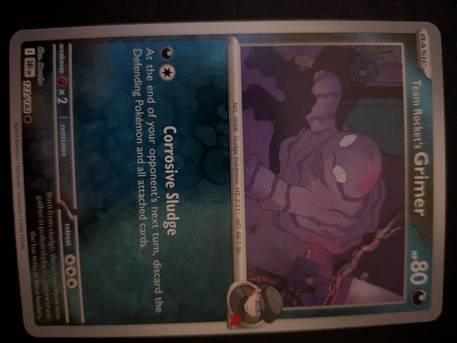 Team Rocket's Grimer 123/182