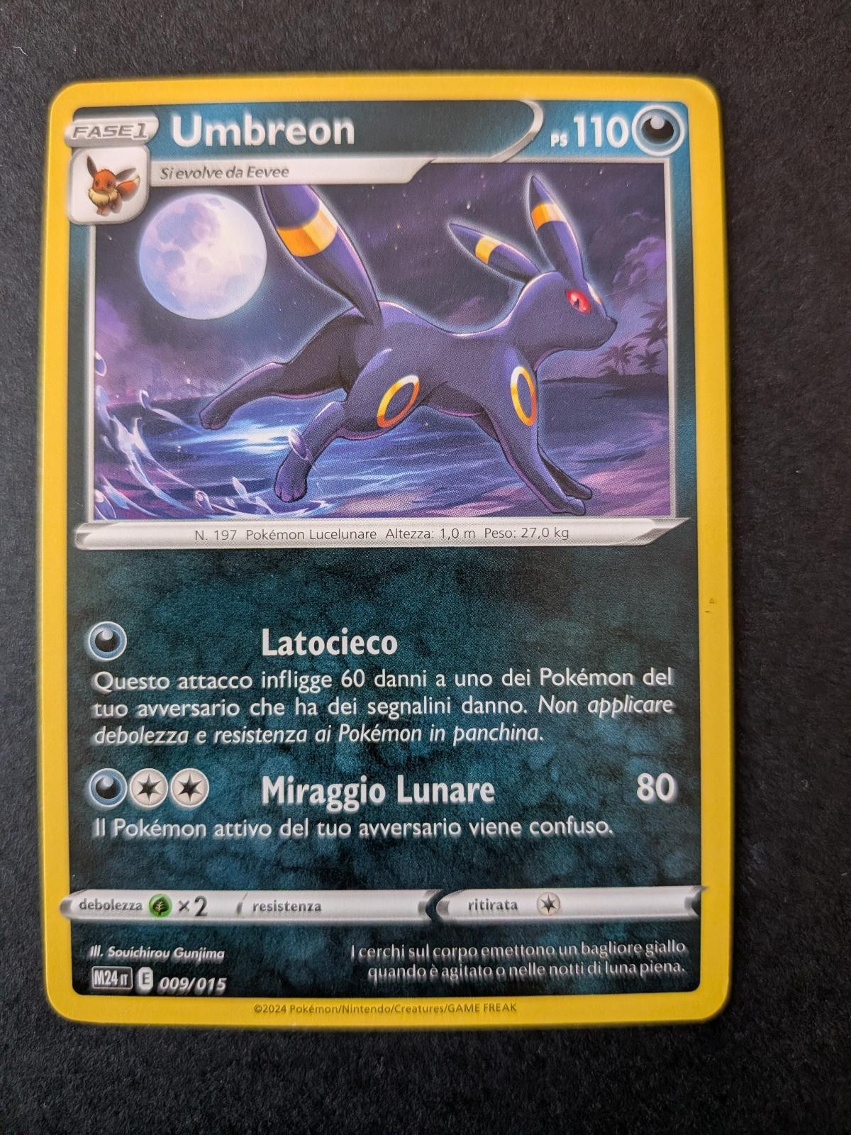 Umbreon 009/015 Promo McDonald's Promos 2024 Pokemon Lightly Played