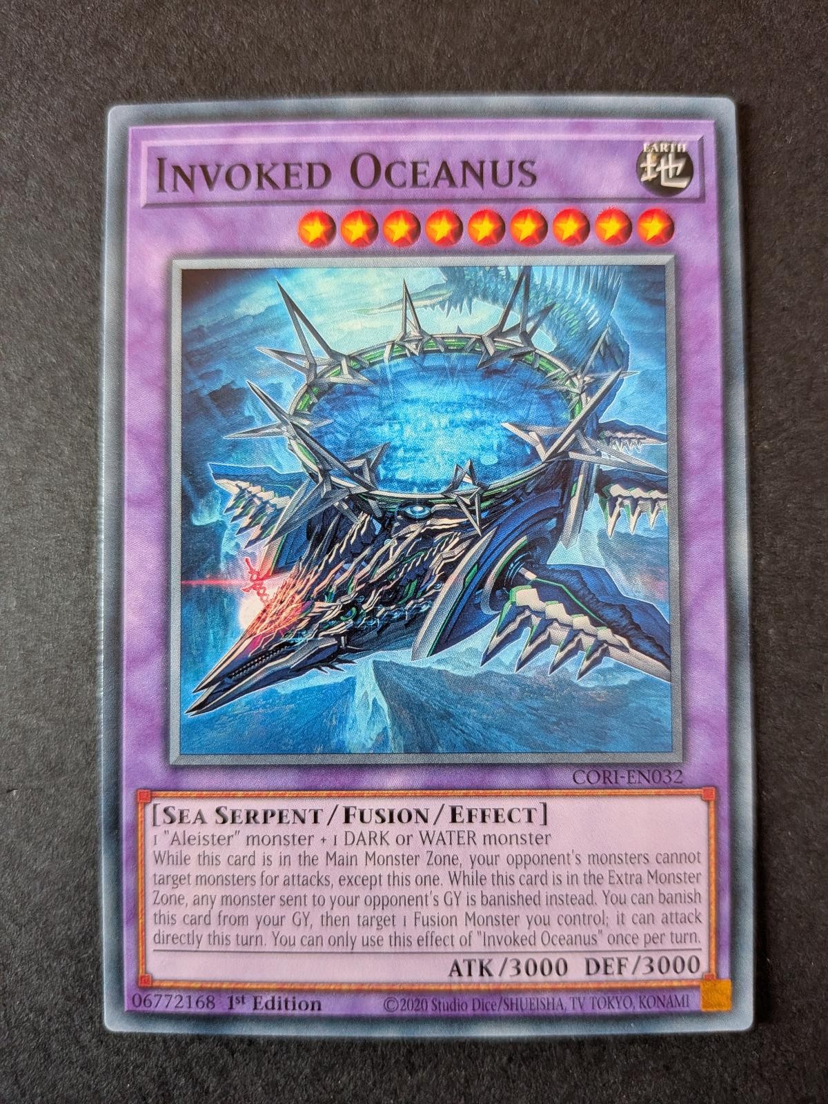 Invoked Oceanus CORI-EN032 Chaos Origins Yu-Gi-Oh