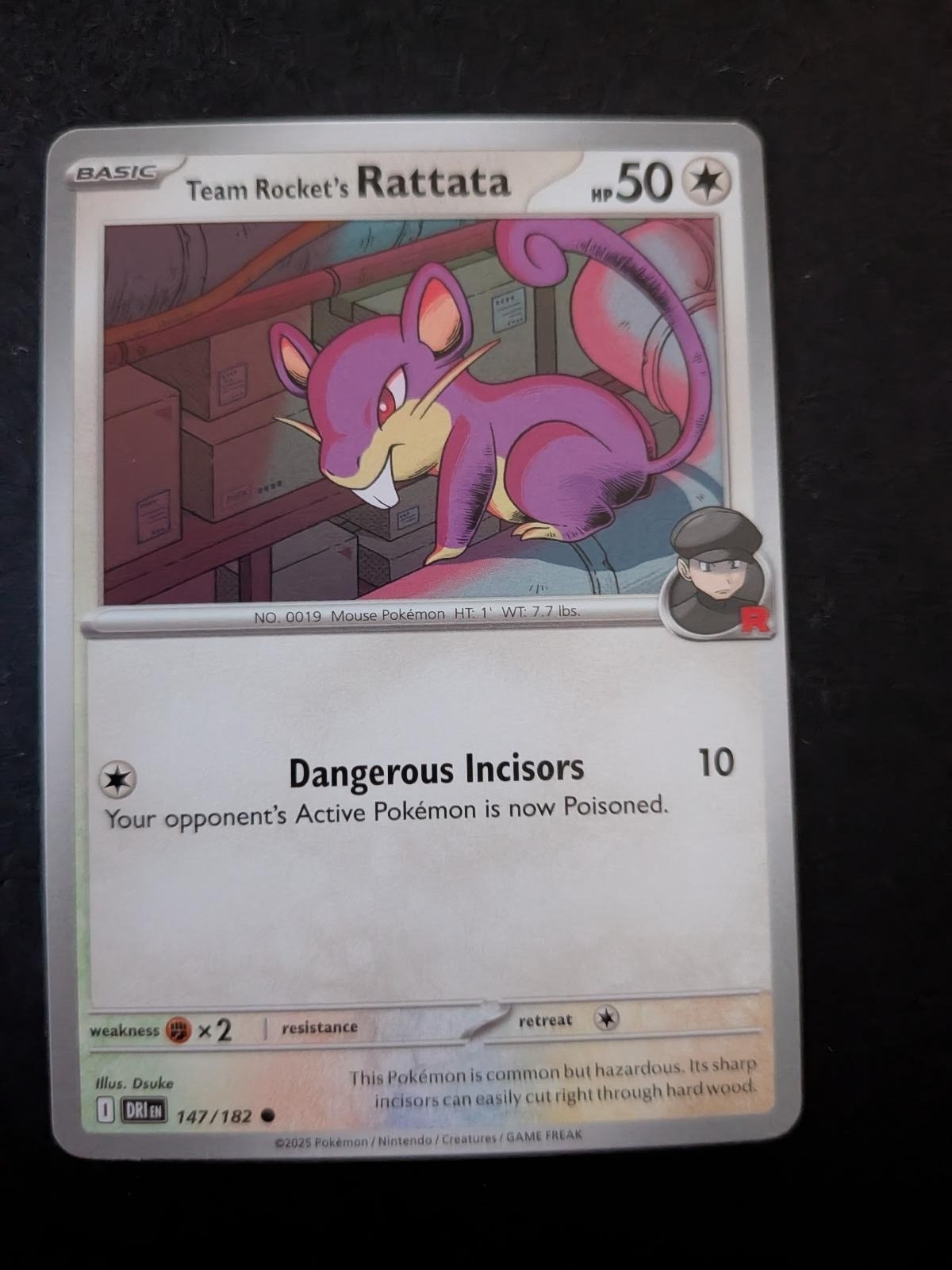 Team Rocket's Rattata 147/182