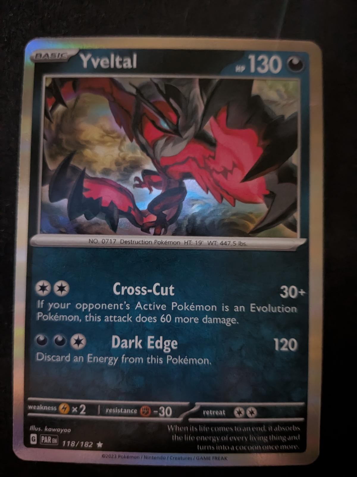 Yveltal - Darkrai Deck 118/182