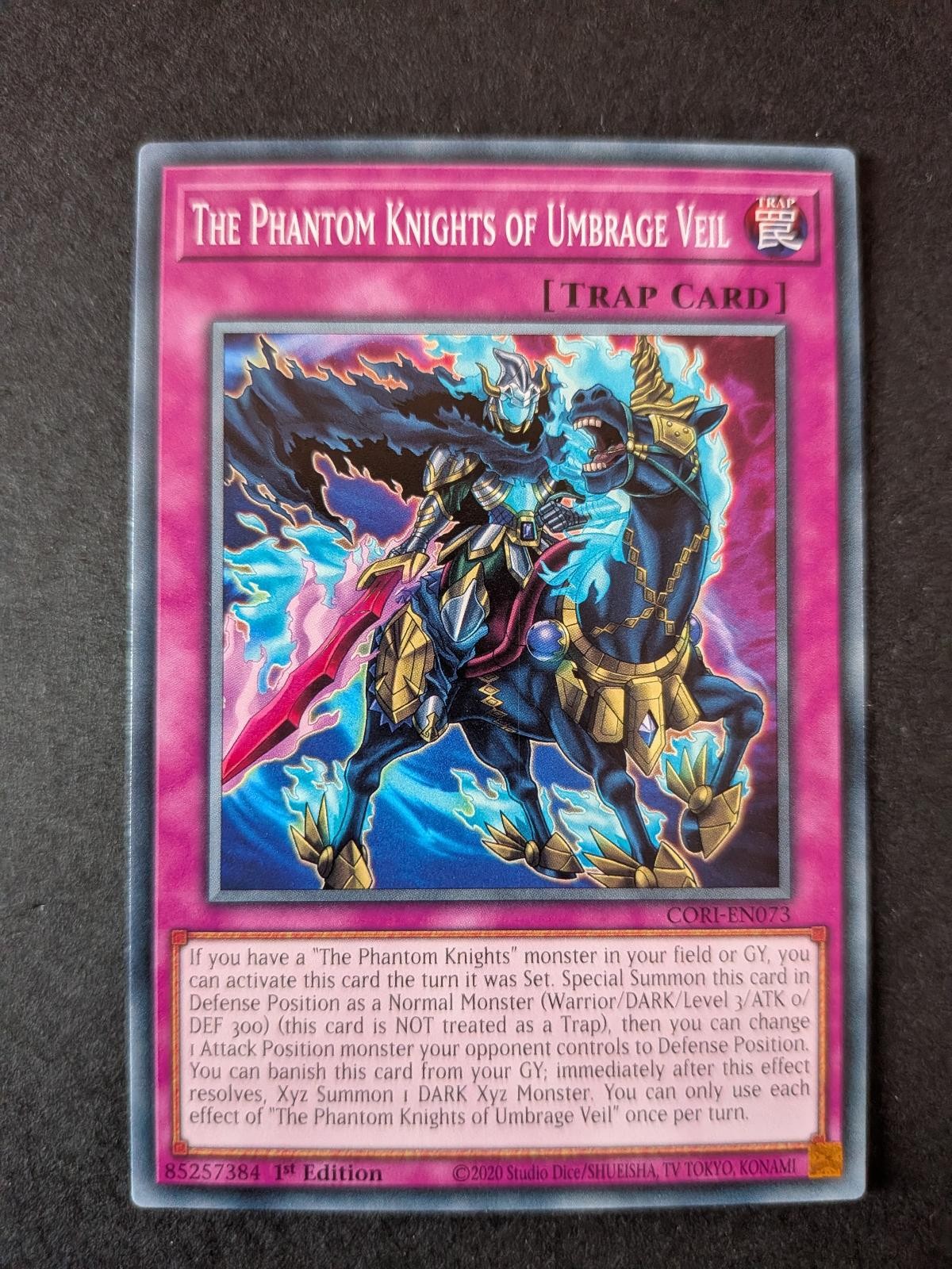 The Phantom Knights of Umbrage Veil CORI-EN073 Chaos Origins Yu-Gi-Oh