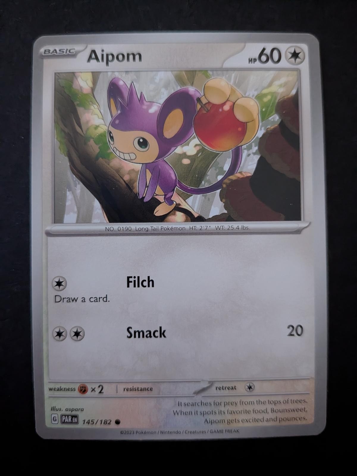 Aipom 145/182 Paradox Rift