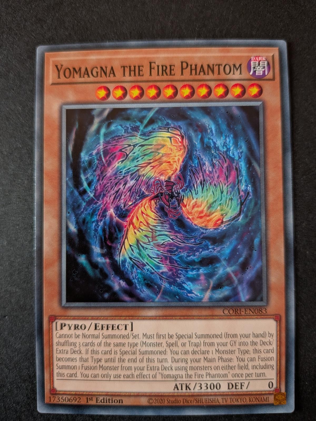 Yomagna the Fire Phantom CORI-EN083 Chaos Origins Yu-Gi-Oh