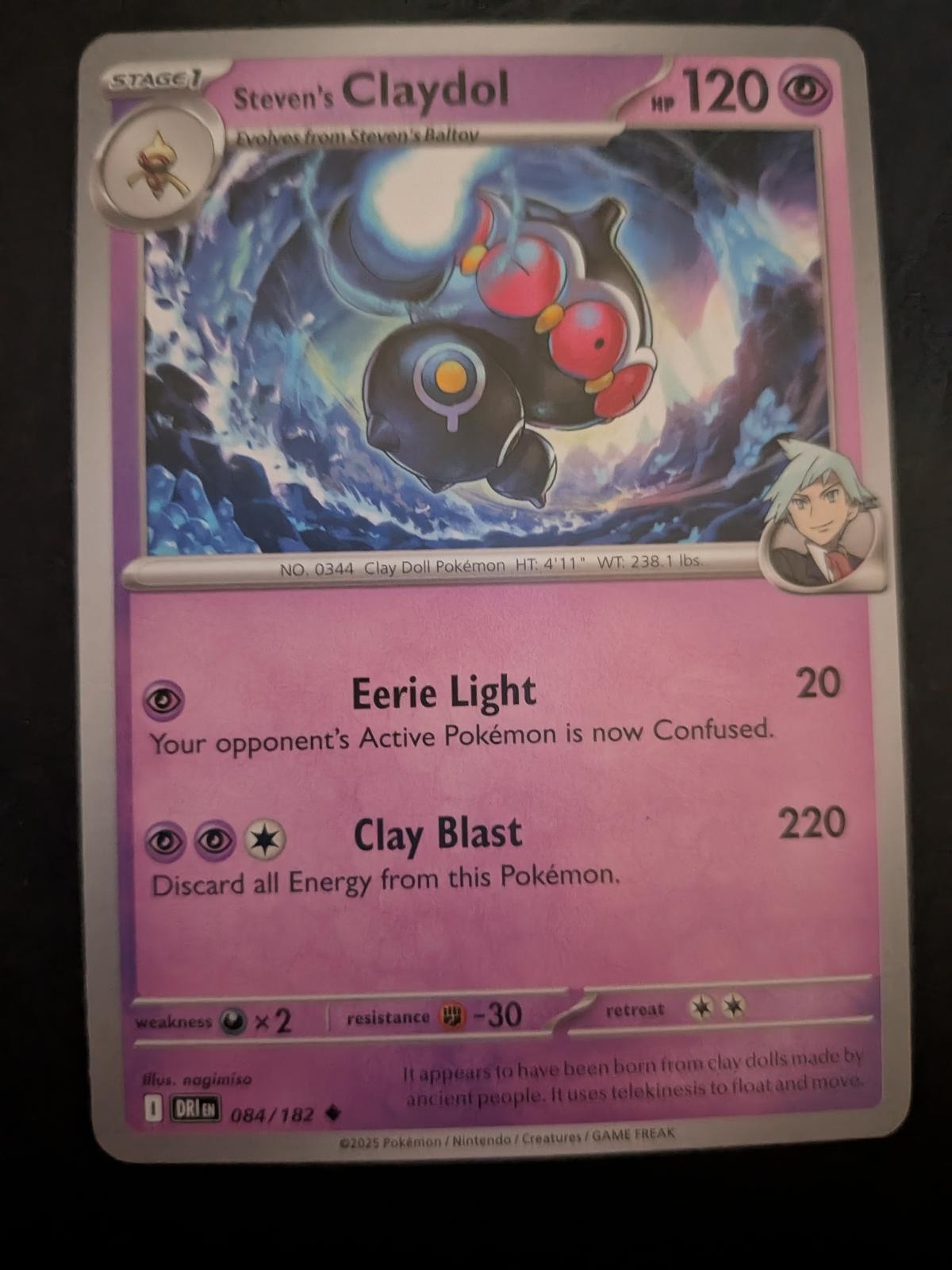 Steven's Claydol 084/182