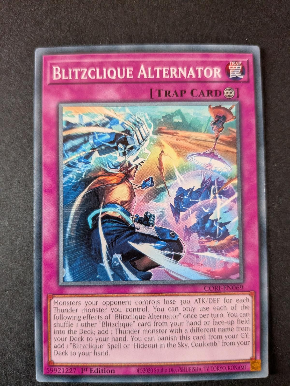 Blitzclique Alternator CORI-EN069 Chaos Origins Yu-Gi-Oh