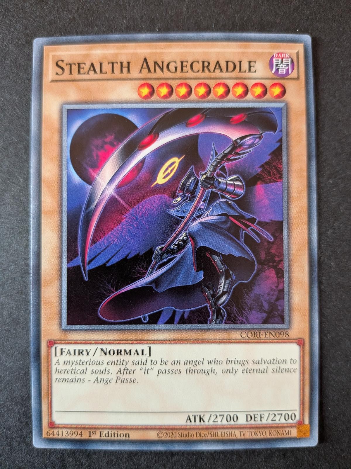 Stealth Angecradle CORI-EN098 Chaos Origins Yu-Gi-Oh